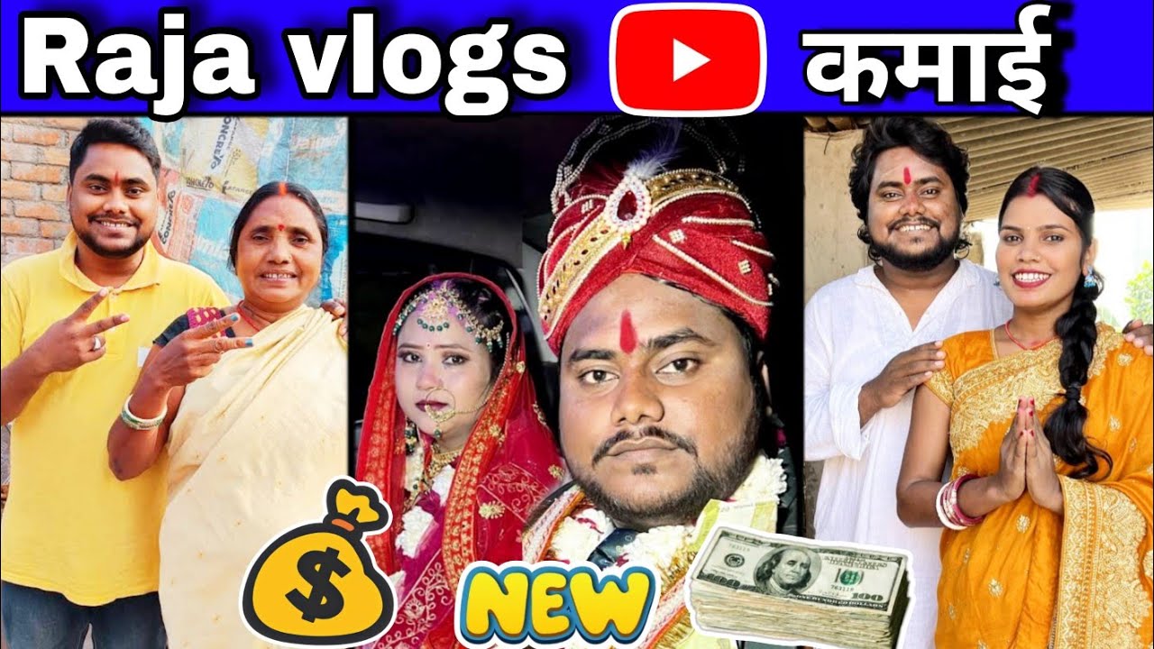 Raja Vlogs the Viral YouTube Vlogger Monthly Income Net Worth and wife